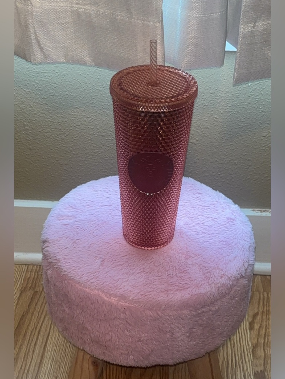 Starbucks Rose Gold Studded Tumbler | Reusable Cold Cup